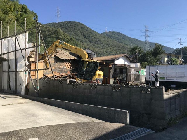 解体工事の画像